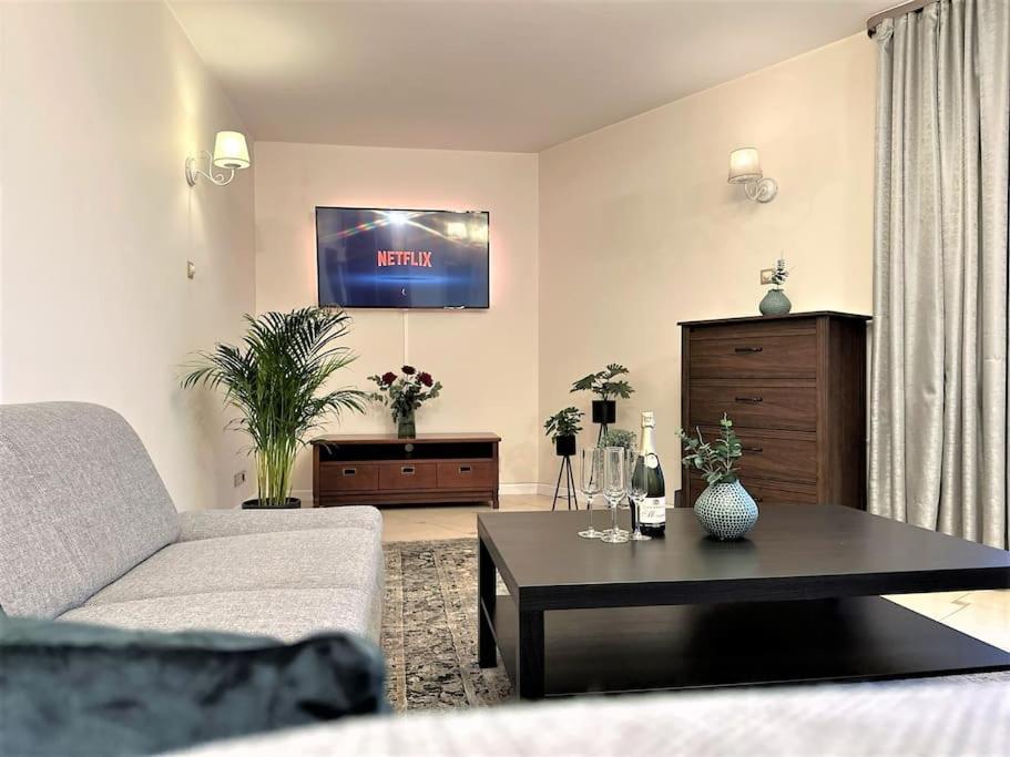 Exclusive Penthouse Near Citycenter 120M2 +Netflix Krakow Dış mekan fotoğraf