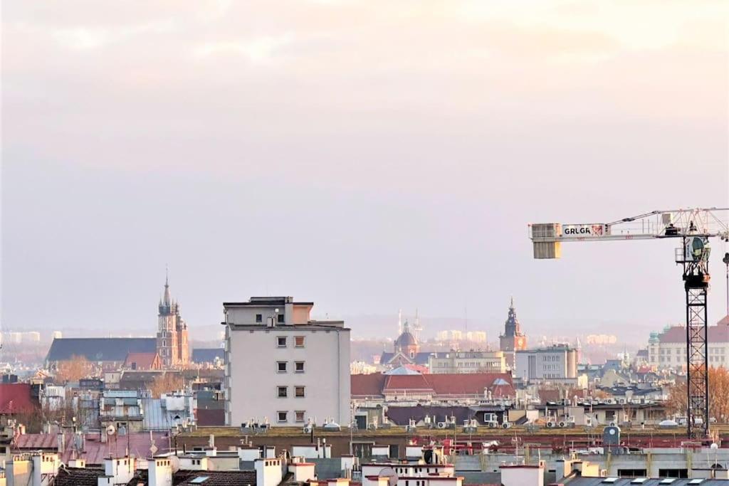 Exclusive Penthouse Near Citycenter 120M2 +Netflix Krakow Dış mekan fotoğraf